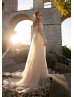 Strapless Beaded Ivory Lace Tulle Magnificent Wedding Dress Strapless Beaded Ivory Lace Tulle Magnificent Wedding Dress